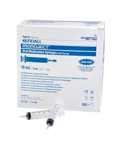 Kendall Syringes 10cc, Irrigation, 100 per box