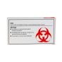 Biohazard Bag with Antimicrobial Wipes, 7-10 gal bag, 2 each per unit