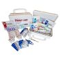 Bulk First Aid Kit, 25-Person, ANSI 2021 Class A, for Food Services with Blue Bandages