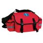 EMT First Responder Bag, Cordura Nylon, Red, Empty