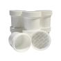 Ointment Jars, Plastic, 1 oz, 12/bag