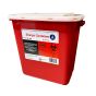 Sharps container, sharps disposal, 2 gallon, each